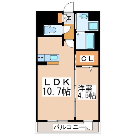 Prime蓮台寺の物件間取画像